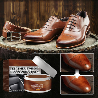 🥳2026 HOT SALE🥳💞50K+ SOLD!🛋️✨ 50% OFF! Leather Repair Paste – Fills scratches & scuffs, restores texture. Works for sofas, leather shoes, car seats & bags. Available in multiple colours. Save your sofa & favourite leather shoes! 💺👞🛡️