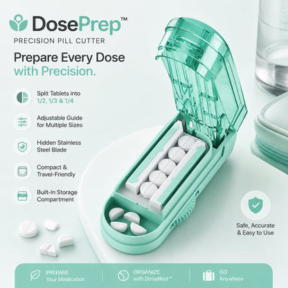Pill Organizer Gift for Seniors – 14-Pouch Travel Medicine & Vitamin Binder, Removable Color-Coded Pouches, Waterproof – 50% OFF💊