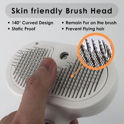 2-in-1 Steam Pet Grooming Comb