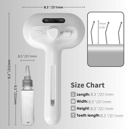 2-in-1 Steam Pet Grooming Comb