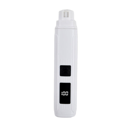🥳2026 HOT SALE🥳💞50K+ SOLD!🐶💨 Electric Pet Nail Grinder – Whisper‑quiet, 3‑step gentle grinding. LED power display & USB‑C rechargeable – stress‑free grooming for dogs & cats! 🛡️✨
