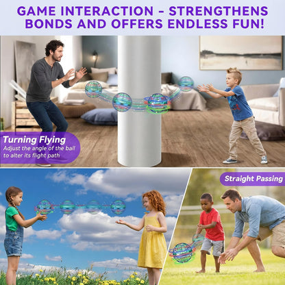 ✨Hover Fly Spinner Ball, Rechargeable Outdoor Family Game Toy⏰Limited-Time Sale