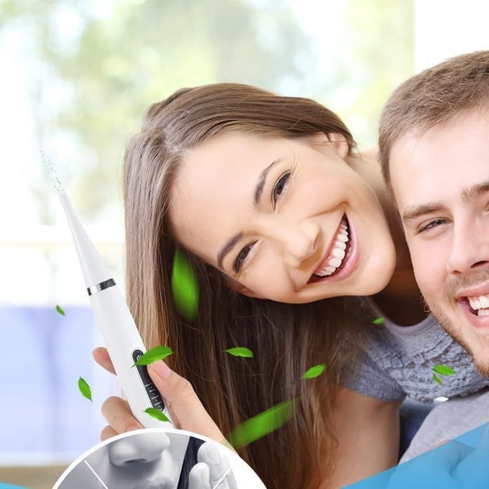 Electric Sonic Teeth Cleaner with Toothbrush Head