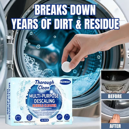 Buy One Get One Free Fast Acting Effervescent Drain Clog Remover Tablets, Instantly Unclog Drains, Independent Washing Machine Cleaning Tablets Are Also Available