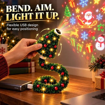 💯 Last day 49% OFF - 🎄Magical Christmas Tree USB Projector Light